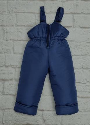 Зимний полукомбинезон ( зимние штаны ). зимовий напівкомбінезон дитячий8 фото