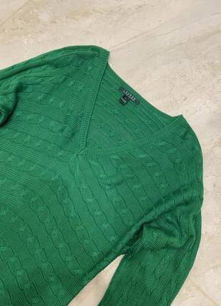 Джемпер свитер lauren ralph lauren зеленый вязаный2 фото