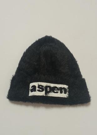 Aspen, шапка с подворотом.