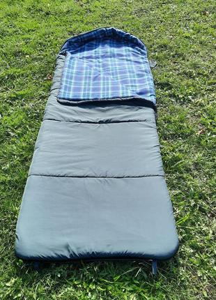 Спальный мешок осень-зима с 2-шаровидным утеплителем для всу зсу, сна в холодных помещениях и на воздухе.1 фото