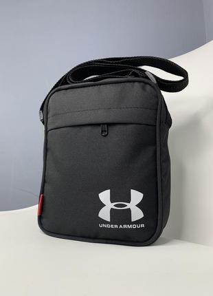 Сумка under armour black текстиль2 фото