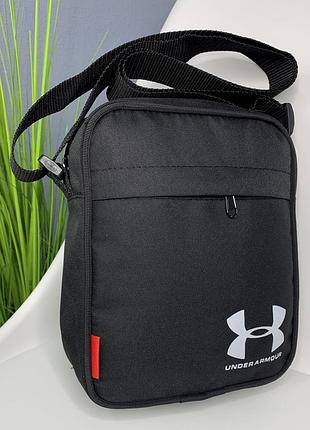 Сумка under armour black текстиль
