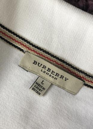 Майка поло burberry на розмір s-m оригінал4 фото