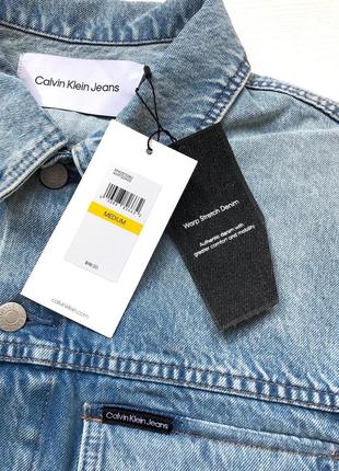 Джинсова куртка, піджак чоловічий calvin klein  джинсовая куртка, пиджак келвин кляйн  оригінал7 фото