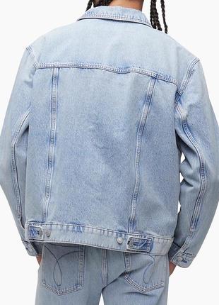 Джинсова куртка, піджак чоловічий calvin klein  джинсовая куртка, пиджак келвин кляйн  оригінал9 фото