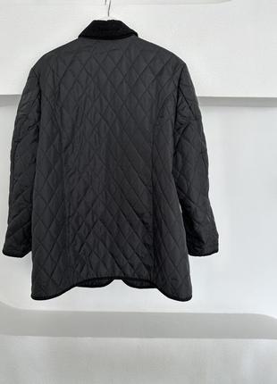 Куртка стьобана чорна вітровка6 фото