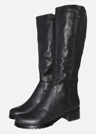 Шкіряні чоботи 37 розмір