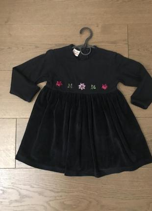 Сукня велюрові