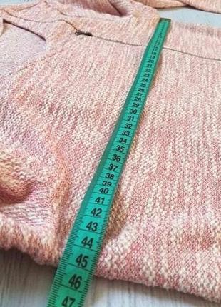 Жакет пиджак блейзер на молнии розовый меланж la redoute7 фото