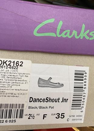 Балетки clarks danceshout jnr 35/21,4 см8 фото