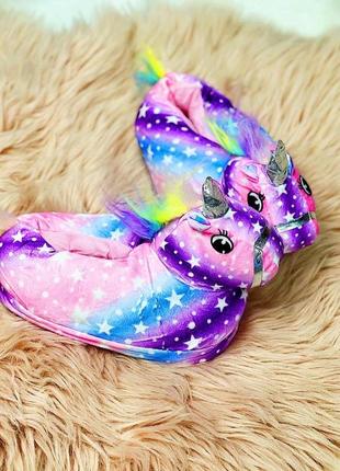 Тапочки єдиноріг іскорка діагональ