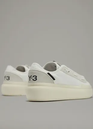 Кеди adidas y-3 ajatu court low cream (gw8627)3 фото