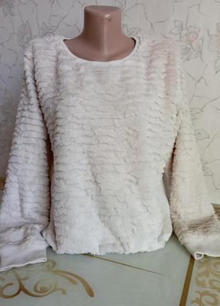 Светр, світшот пухнастий