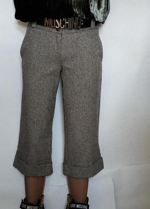 Теплые твидовые шерстяные короткие брюки, бриджи , длинные шорты, капри warehouse1 фото