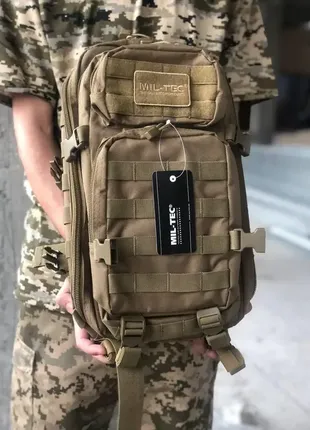 Тактичний армійський військовий рюкзак mil-tec® us assault pack sm laser