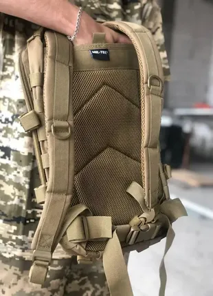 Тактичний армійський військовий рюкзак mil-tec® us assault pack sm laser5 фото