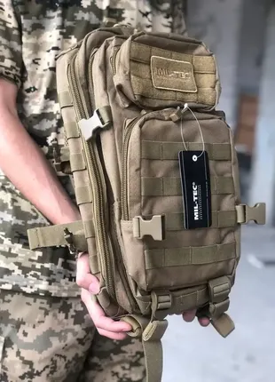 Тактичний армійський військовий рюкзак mil-tec® us assault pack sm laser2 фото