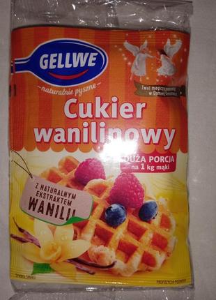 Ванільний цукор gellwe польща 16g