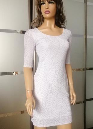 Коктельное нарядное платье с люриксом3 фото