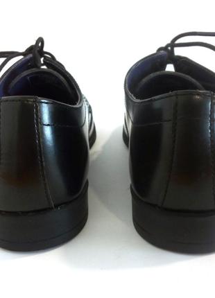 Кожаные школьные туфли для девочки для школы от бренда next, р.36 код w36296 фото