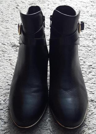 Новые,кожаные,классические,демисезонные ботинки-полусапожки new look2 фото