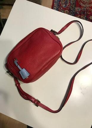 J.crew шкіряна сумка крос-боді(оригінал)