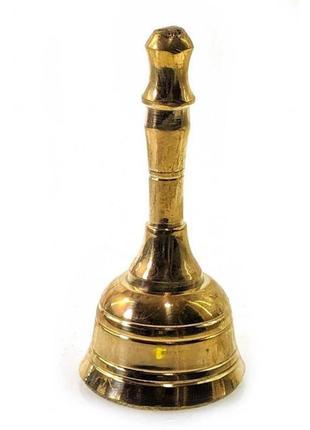 Дзвіночок з ручкою бронза (d-4,5 см,h-9 см)(95 р.)1 фото