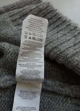 Красивий кардиган/ жилет/накидка з пристебним штучним хутром9 фото