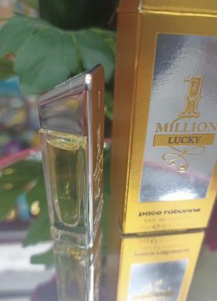 Туалетна вода для чоловіків paco rabanne 1 million lucky 5 мл4 фото