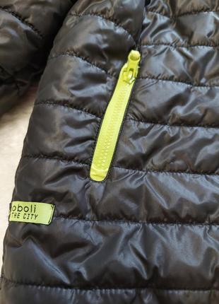 Стильна брендова двостороння  курточка  boboli іспанія8 фото