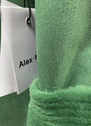 Шикарная двусторонняя дублёнка шубка alex-max италия 🇮🇹5 фото