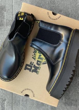 Чоботи dr. martens chelsea bex , мартінси, челсі, ботинки на платформі3 фото