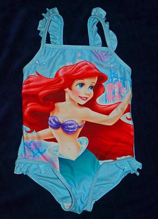 Купальник disney от ydс русалкой ариэль. размер 98