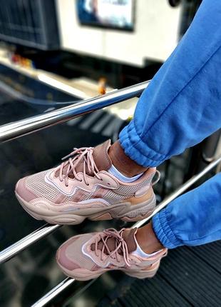 Жіночі кросівки  adidas ozweego adiprene pride женские кроссовки адидас