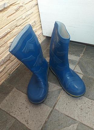 Резиновые сапожки на мальчика, девочку 32 размер