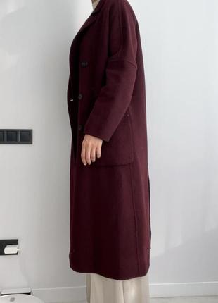 Пальто zara oversize розмір м2 фото