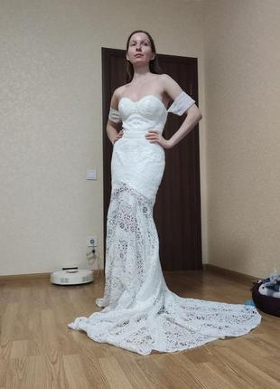 Весільна сукня в стилі бохо8 фото
