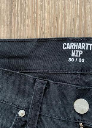 Мужские хлопковые повседневные брюки carhartt vicious pant7 фото