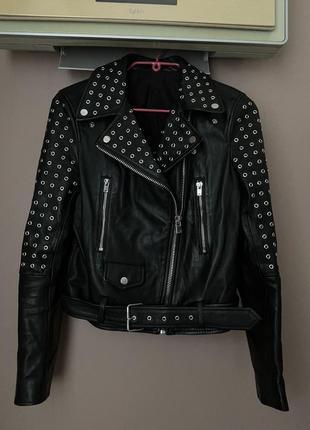 Шкіряна куртка zara xs