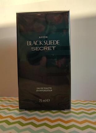 Black suede secret avon 75 мл
