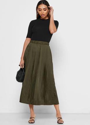 Vila стильна спідниця пліссе