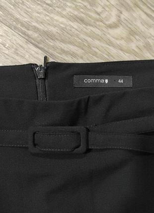 Стильна чорну спідницю comma офіс класика2 фото