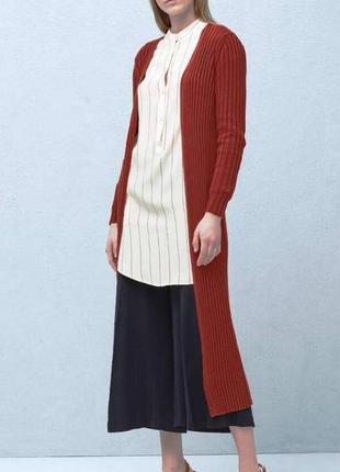 Довгий кардиган від mango