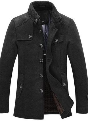 Модное шерстяное пальто west louis™ morality - серый / l