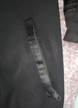 Бомбер чорний 2