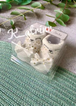 Нарядные носочки сool club для новорожден