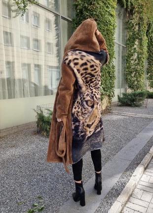 Жіноче пальто 🤎🤎🤎❄️❄️❄️зимове пальто 105 см натуральна бавовна пальто женское шерсть натуральная4 фото