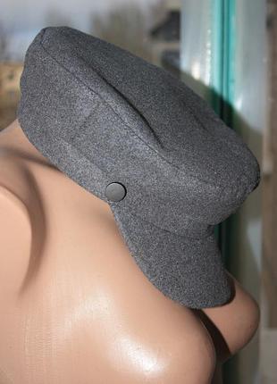 Стильна базова сіра кепка кепі картуз