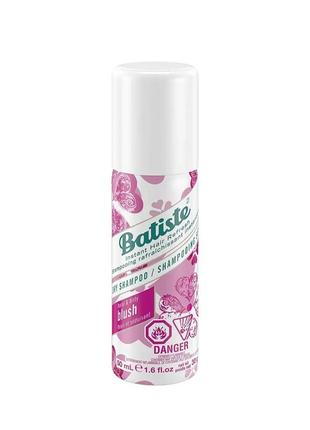 Сухий шампунь batiste dry shampoo floral and flirty blush 50мл1 фото