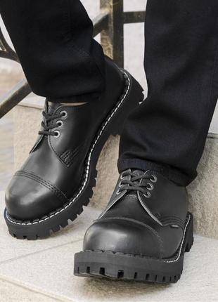 Черевики оригінал туфлі оксфорди броги steel залізний стакан сталевий носок original